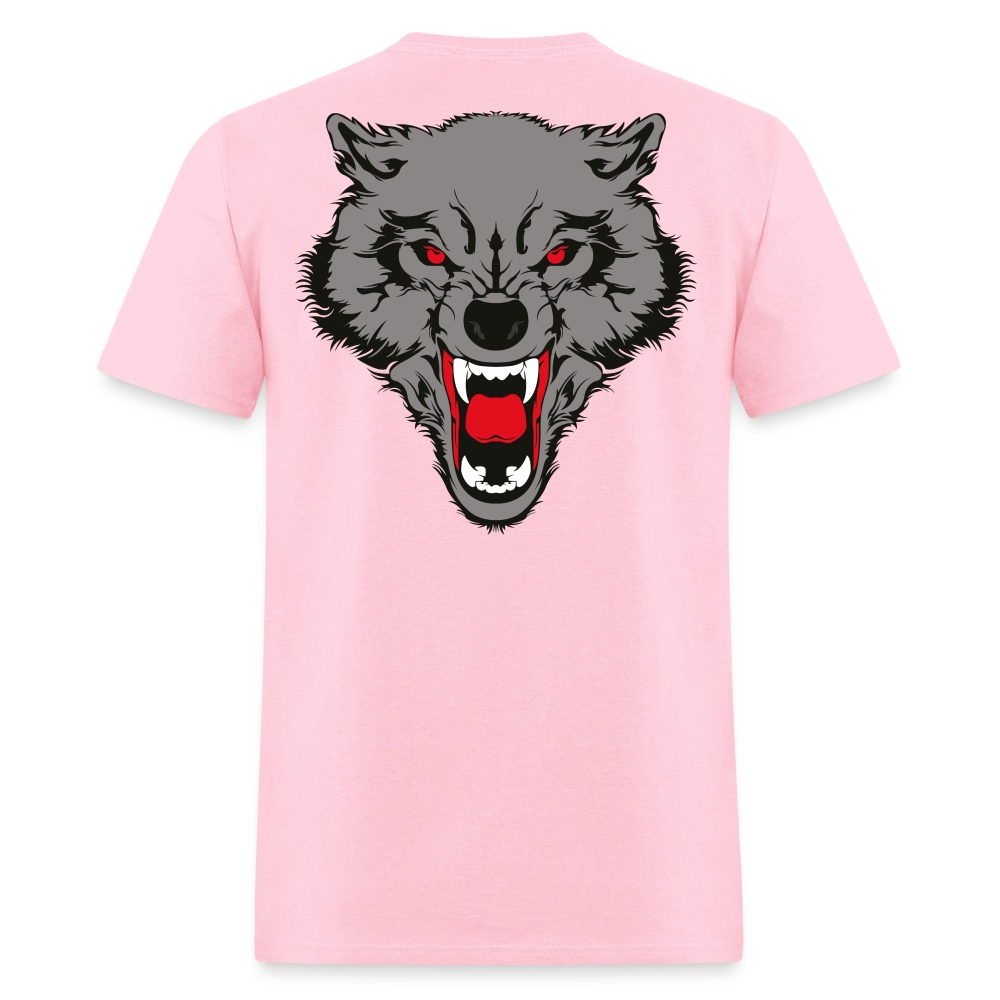 Wolf Head - pink