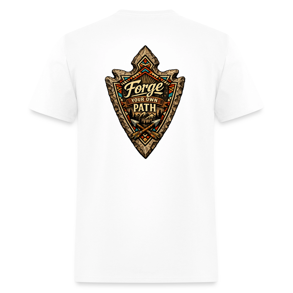 Forge Your Own Path - white