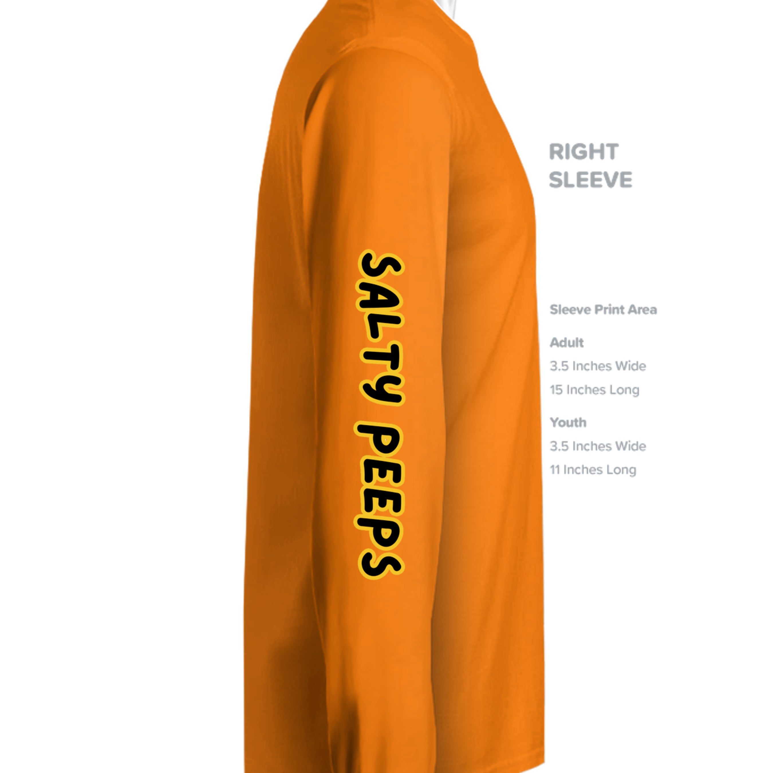 SAFETY ORANGE - N3165 - SLEEVE_RIGHT